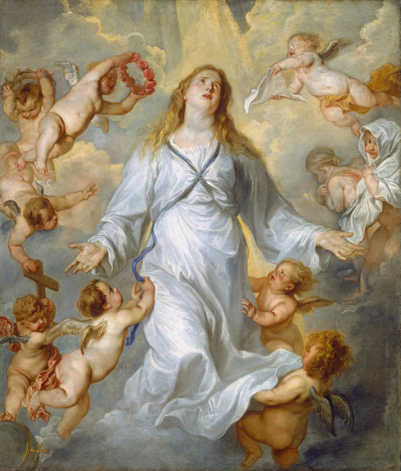 Meryem Ana Aracılığıyla - Antoine van Dyck