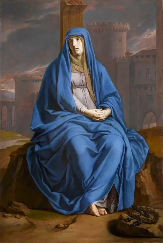 Acı Çeken Meryem - Philippe de Champaigne