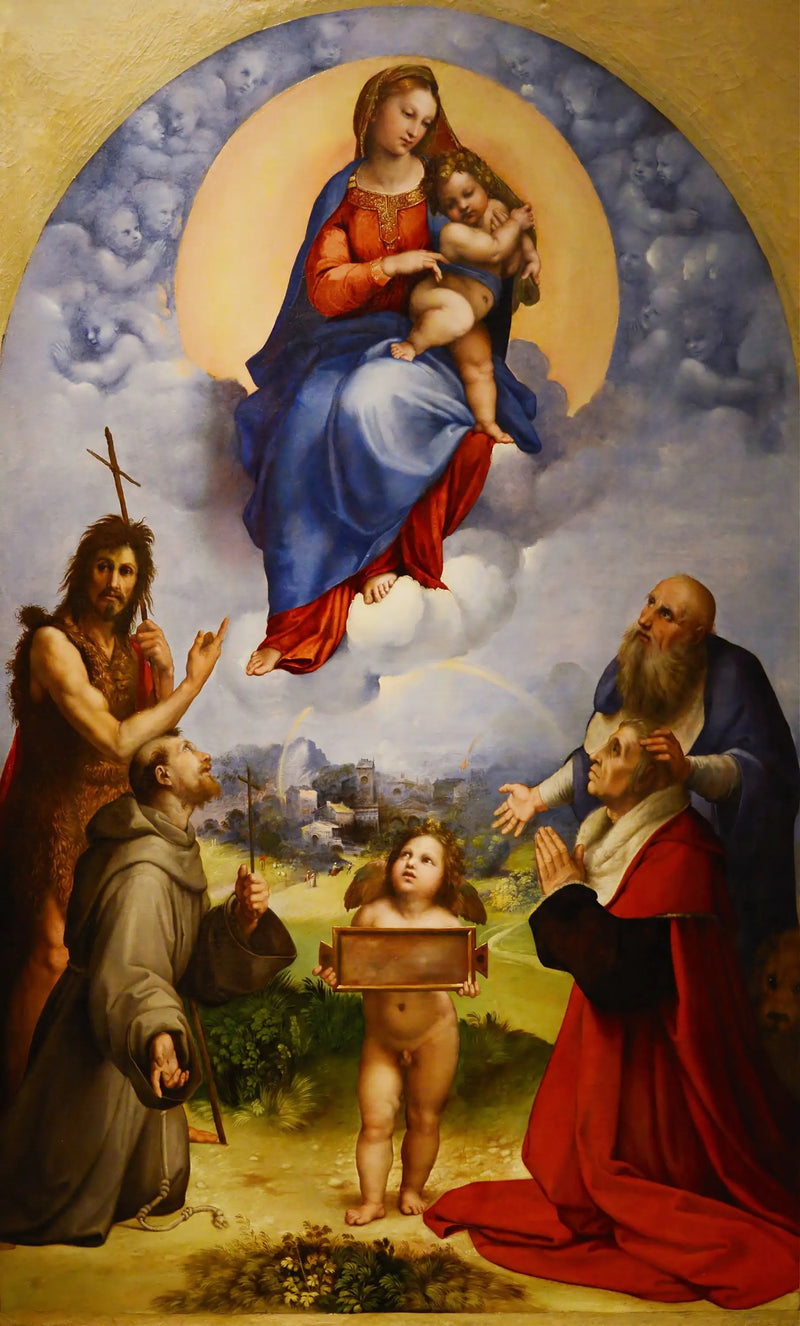 Foligno Meryemi - Raphael Sanzio