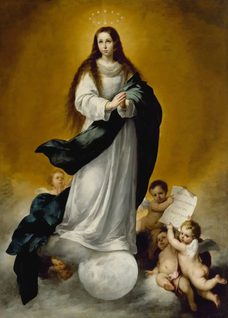 Bakire Meryem İmha Edilemez Doğuşu - Bartolome Esteban Murillo