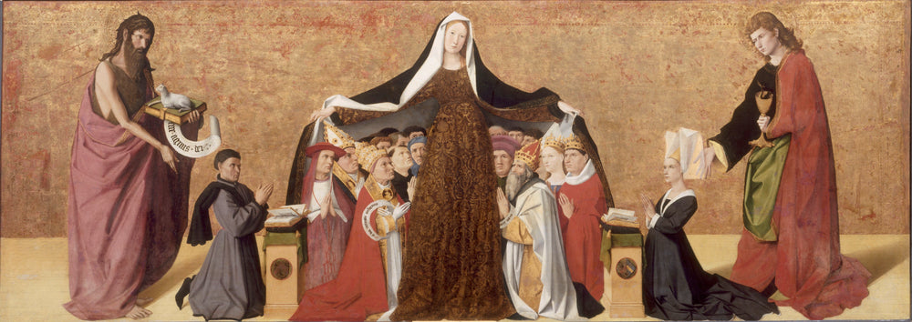 La Vierge de miséricorde de la famille Cadard - Enguerrand Quarton - Alpha Reproduction