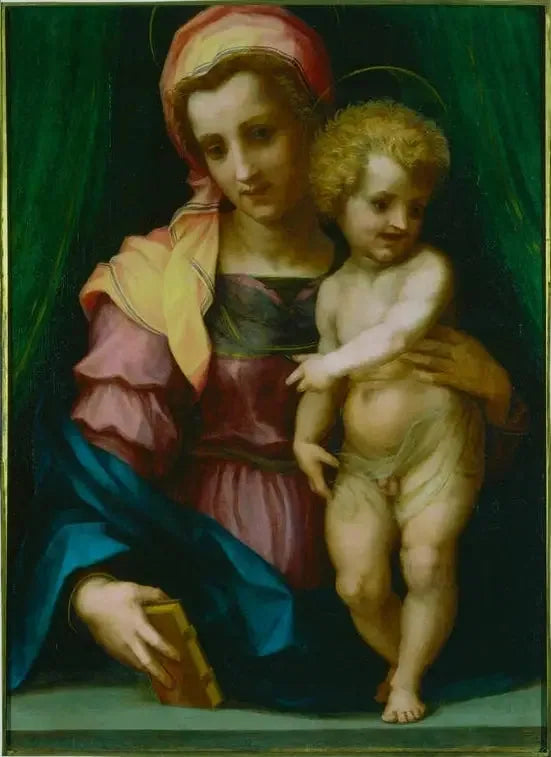 Bakire ve Çocuk - Andrea del Sarto