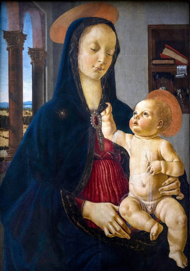 Bakire ve Çocuk - Domenico Ghirlandaio