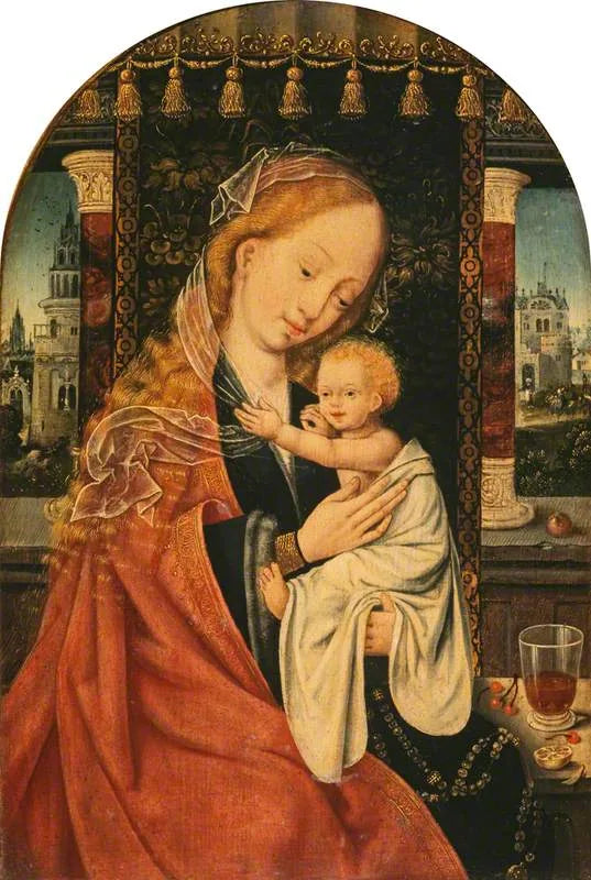 Bakire ve Çocuk - Joos van Cleve