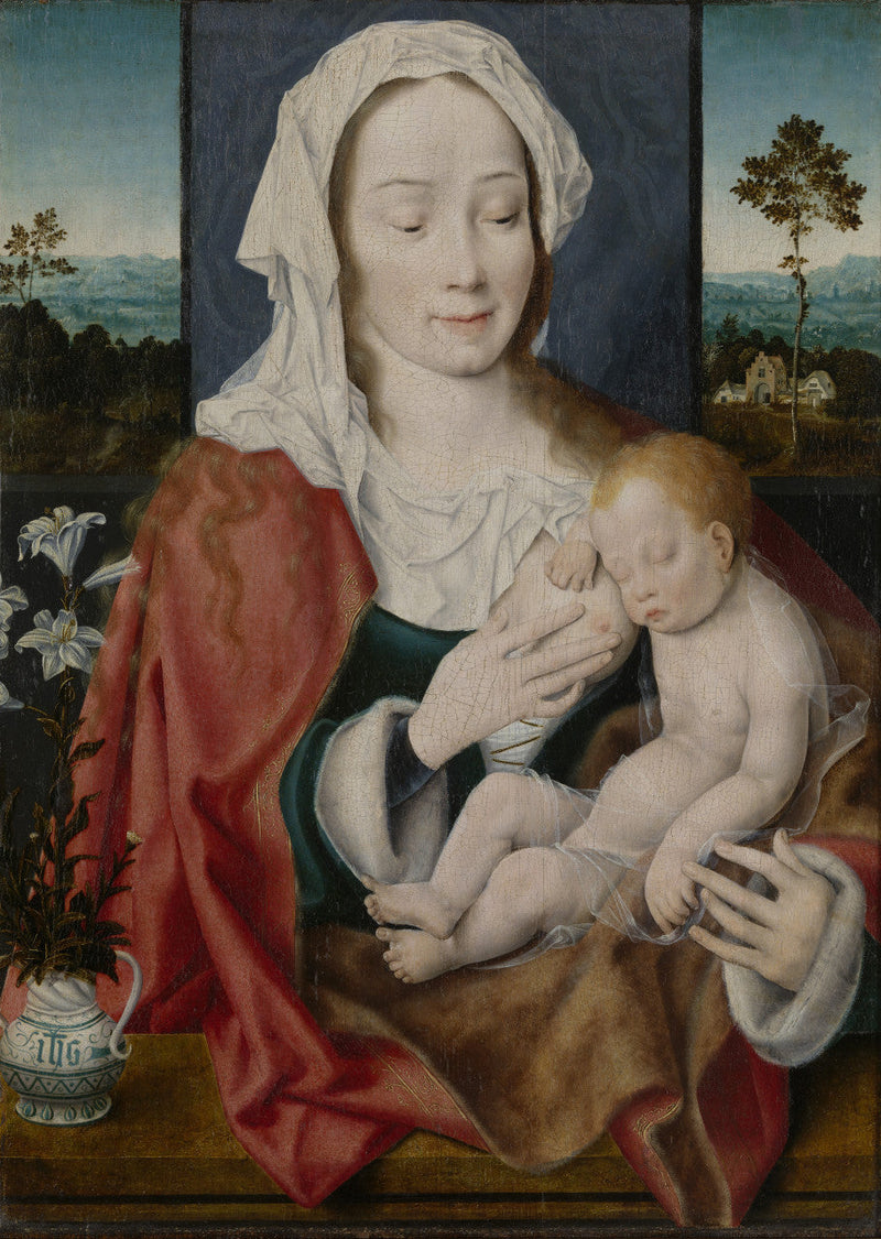 Bakire ve Çocuk - Joos van Cleve