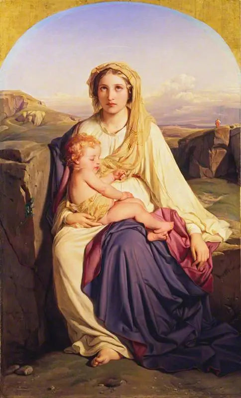Bakire ve Çocuk - Paul Delaroche