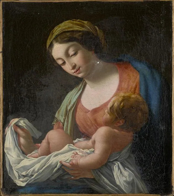Bakire ve Çocuk - Simon Vouet