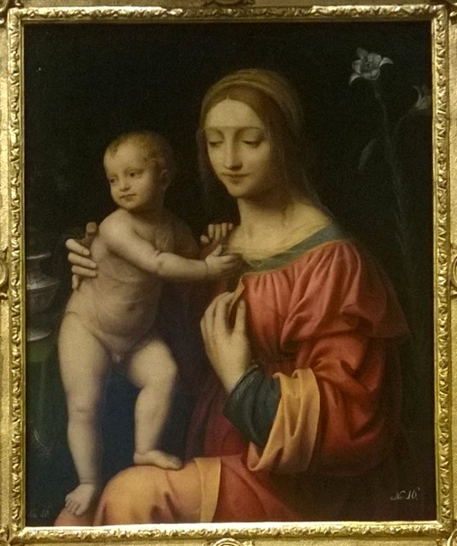 Bakire ve Çocuk - Bernardino Luini
