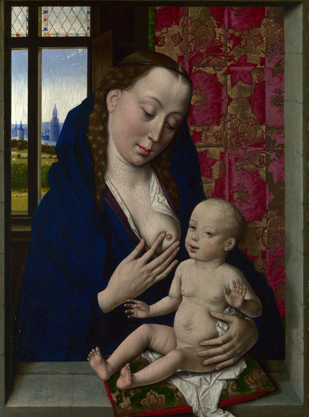 La Vierge et l’Enfant - Dirk Bouts - Alpha Reproduction