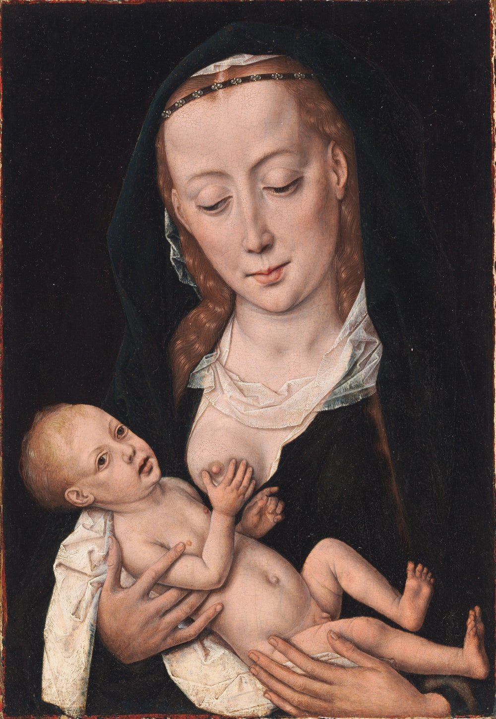 La Vierge et l’Enfant - Dirk Bouts - Alpha Reproduction