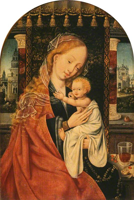 Bakire ve Çocuk - Joos van Cleve