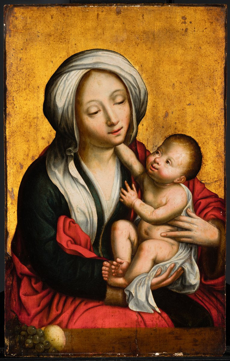 Bakire ve Çocuk - Quentin Metsys