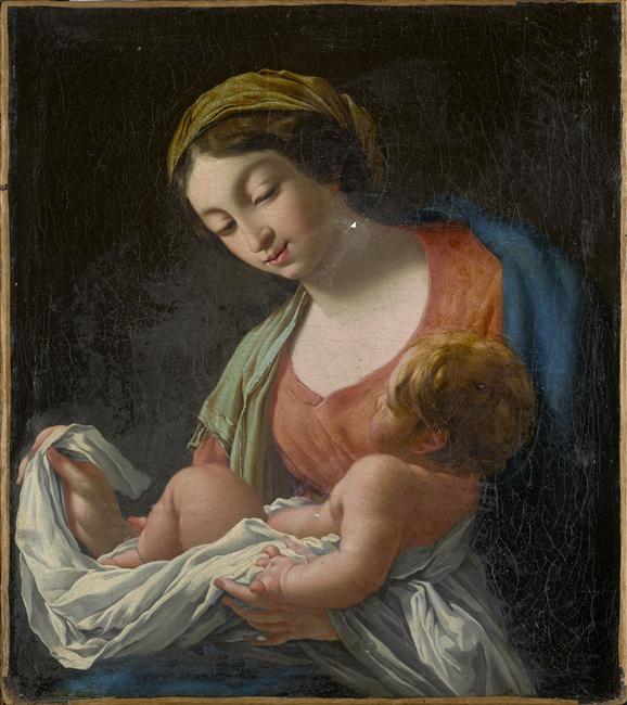 Bakire ve Çocuk - Simon Vouet