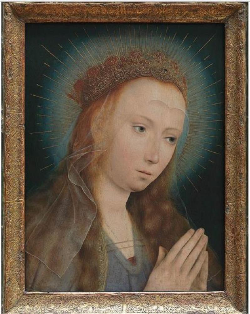 La Vierge Marie en prière - Quentin Metsys - Alpha Reproduction