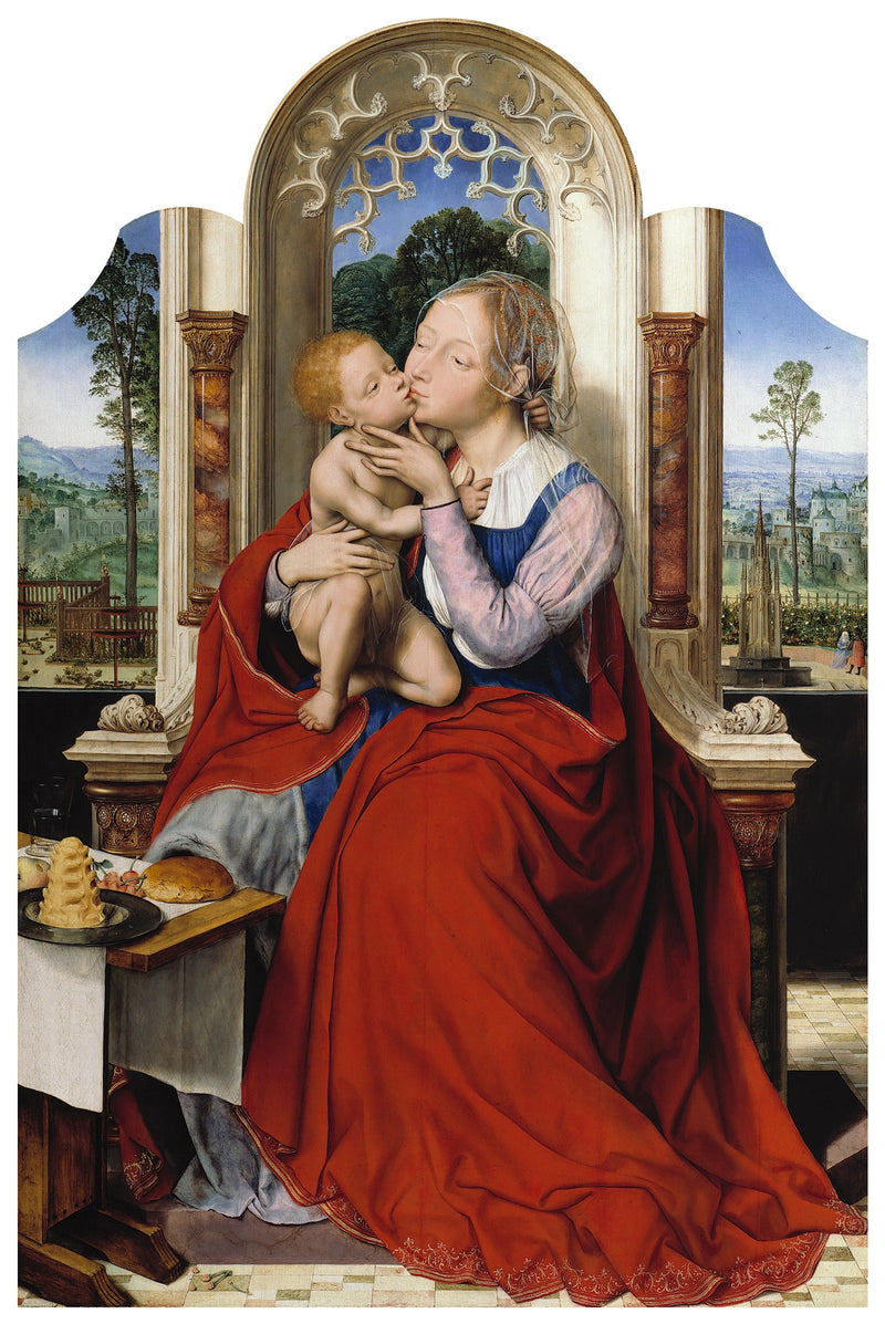 Meryem Ana Taç Giydirilmiş - Quentin Metsys