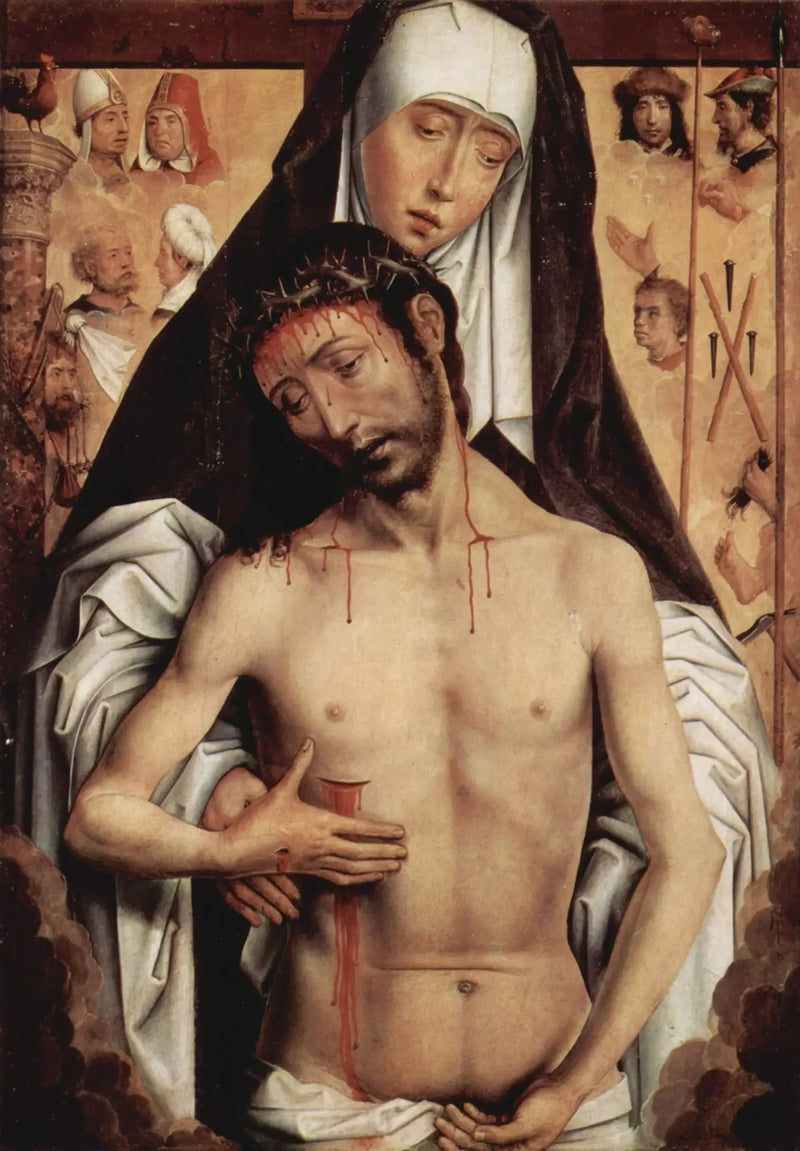 İşkence Çeşmesi'ni Gösteren Meryem Ana - Hans Memling