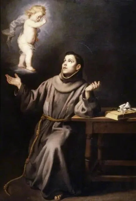 Padova'daki Aziz Antonius'un Vizyonu - Bartolomé Esteban Murillo