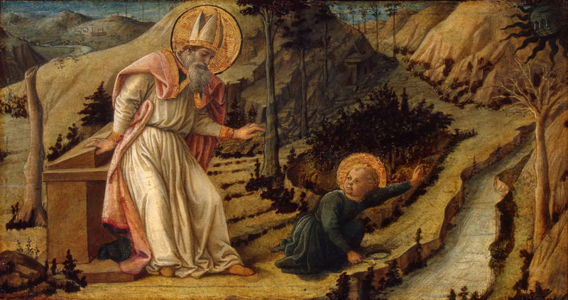 Aziz Augustinus'un Vizyonu - Fra Filippo Lippi