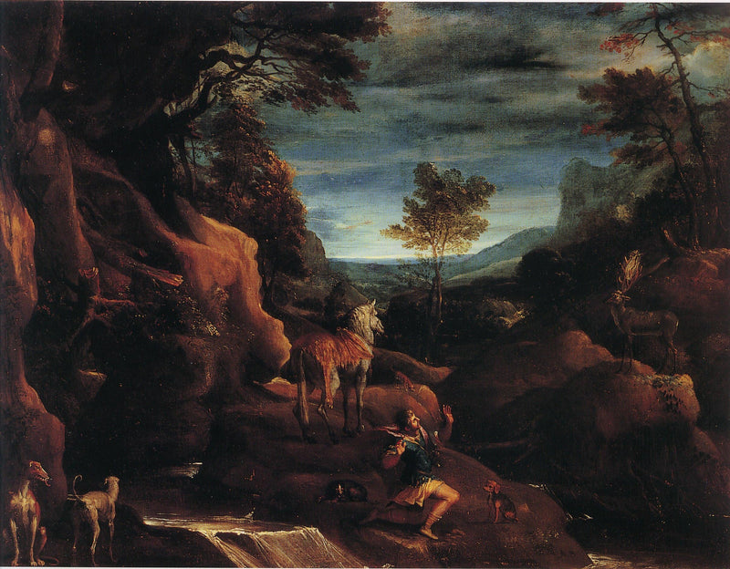 Aziz Eustache'nin Vizyonu - Annibale Carracci