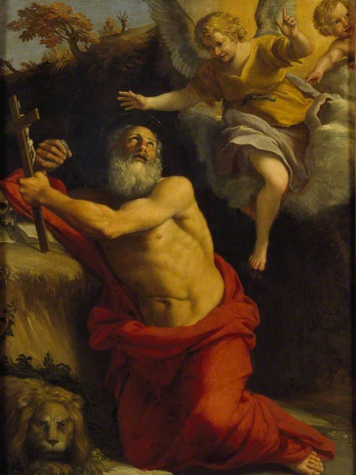 Aziz Jerome'in Vizyonu - Domenichino