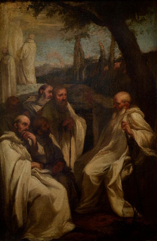 La vision de saint Romuald - Andrea Sacchi - Alpha Reproduction