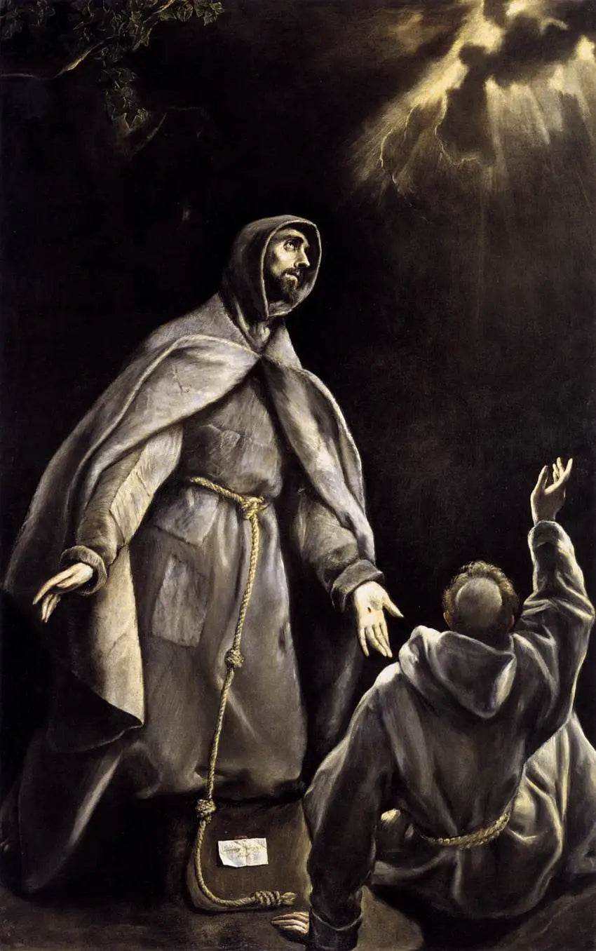 Aziz François'nin Alevli Meşale Vizyonu - El Greco