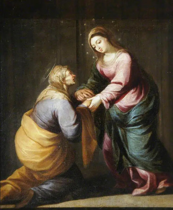 La Visitation - Bartolome Esteban Murillo