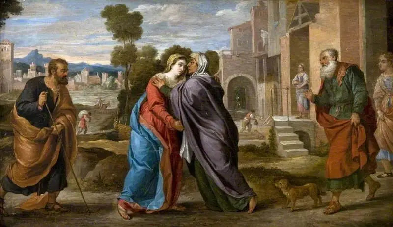 La Visitation (Jacopo Palma il Vecchio'ya göre) - David Teniers genç