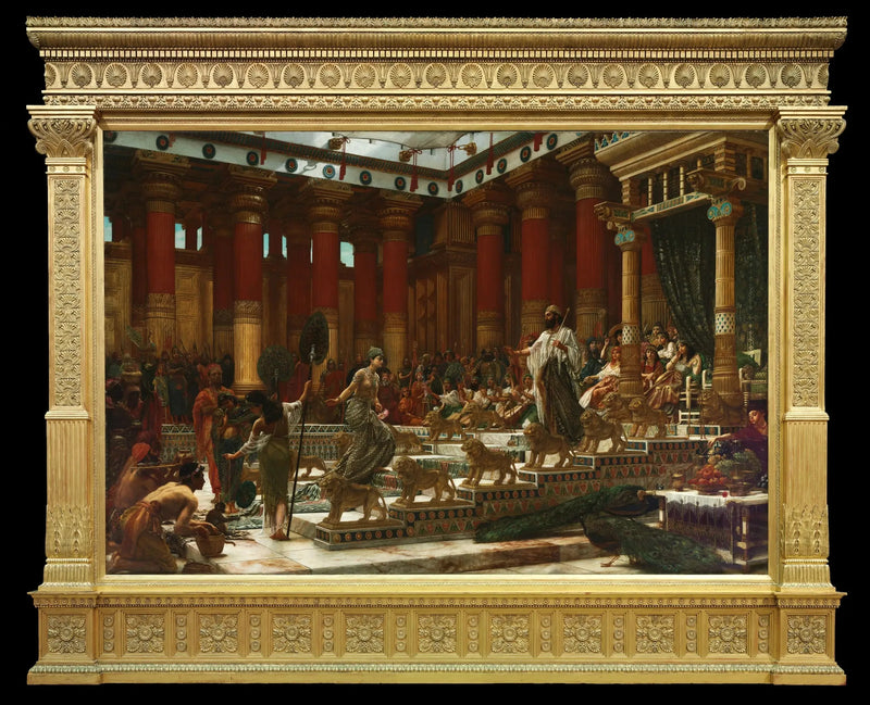 Süleyman Kralı'na Saba Melikesi'nin Ziyareti - Edward Poynter