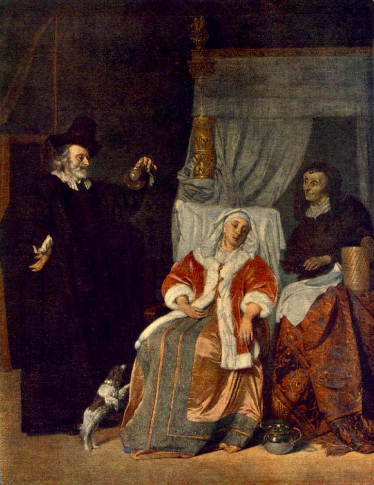 La visite du médecin - Gabriel Metsu