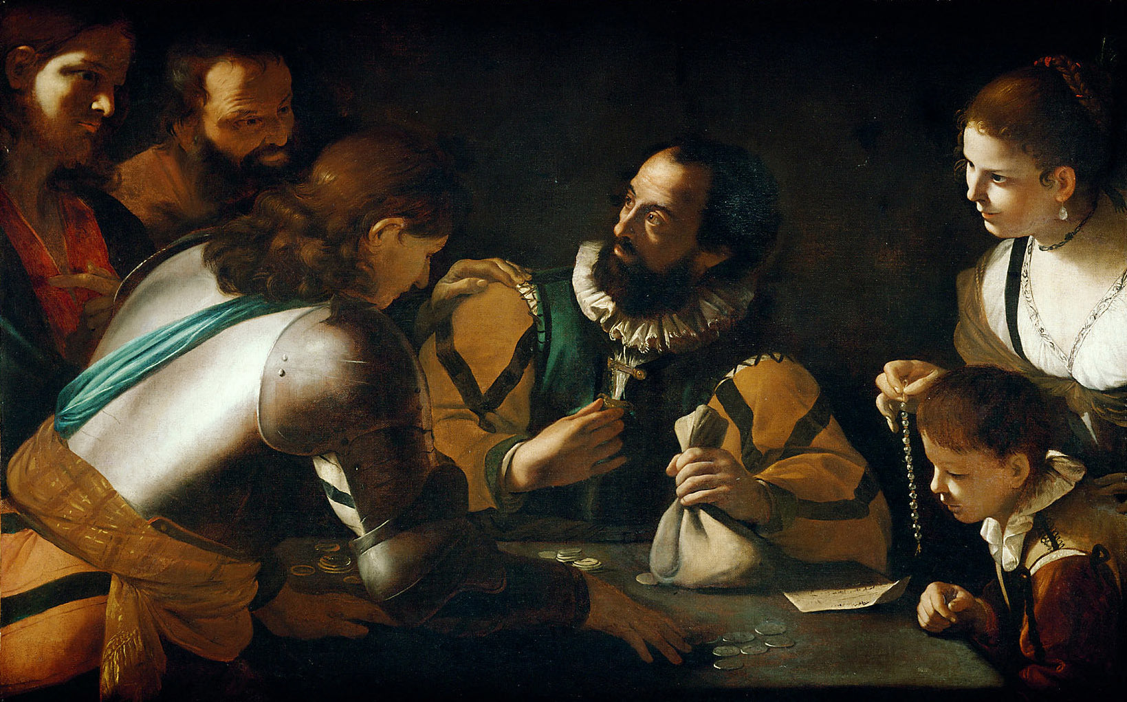 La vocation de l'apôtre Matthieu - Mattia Preti