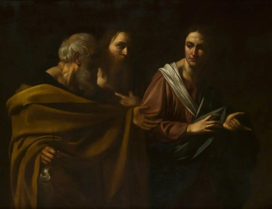 Azizler Petrus ve Andreas'ın Çağrısı - Caravaggio