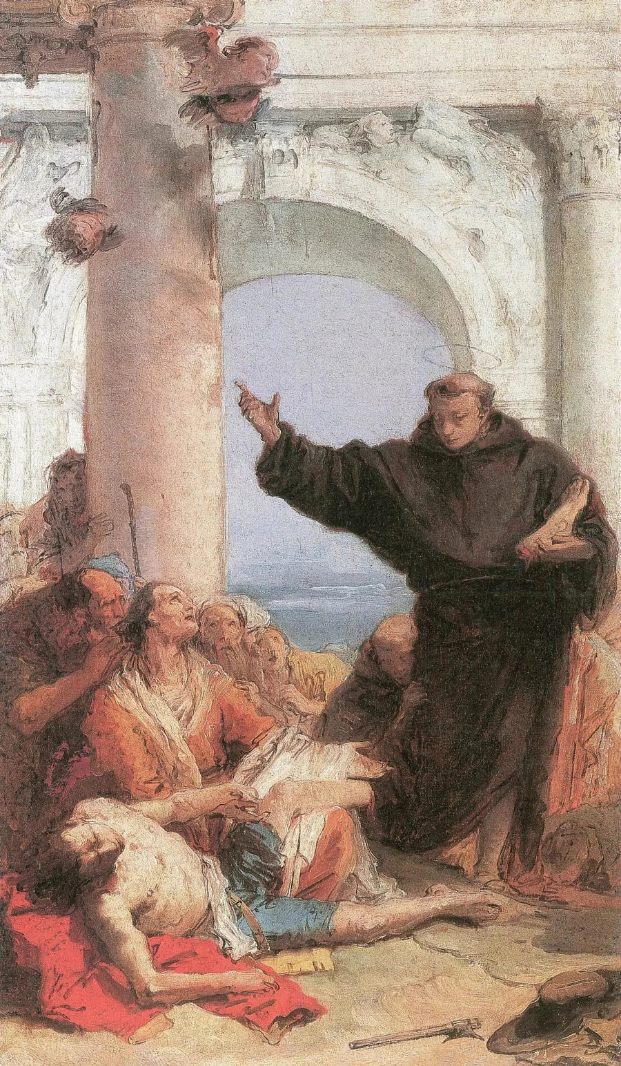 Öfkeli Oğulun Mucizevi İyileşmesi - Giovanni Battista Tiepolo