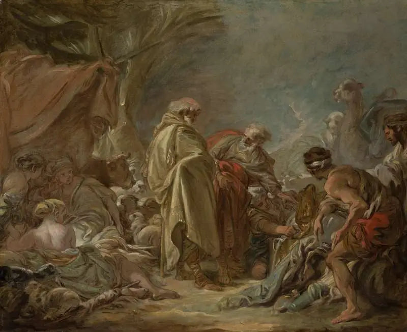Laban'ın idol arayışı - François Boucher