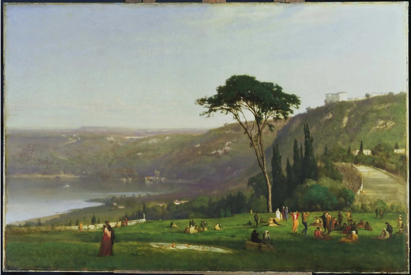 Albano Gölü - George Inness