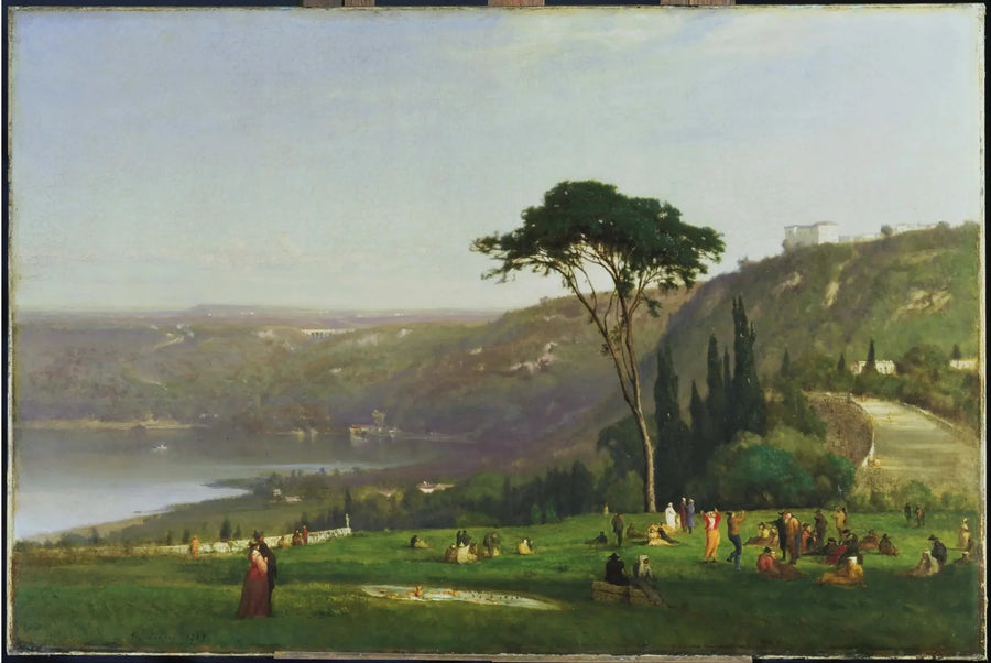 Albano Gölü - George Inness