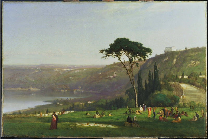 Albano Gölü - George Inness