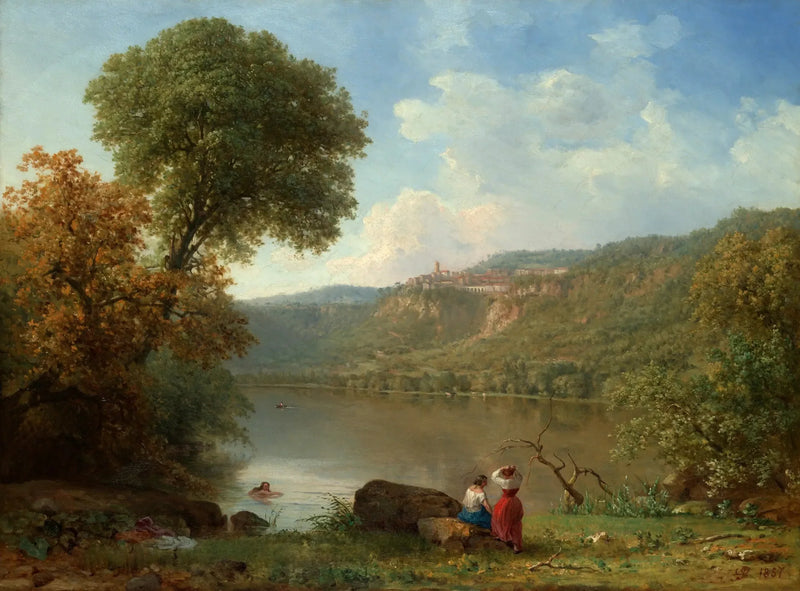 Nemi Gölü - George Inness
