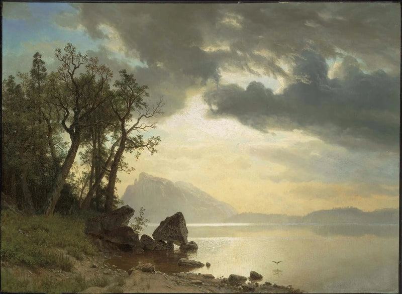 Lac Tahoe, Kaliforniya - Albert Bierstadt