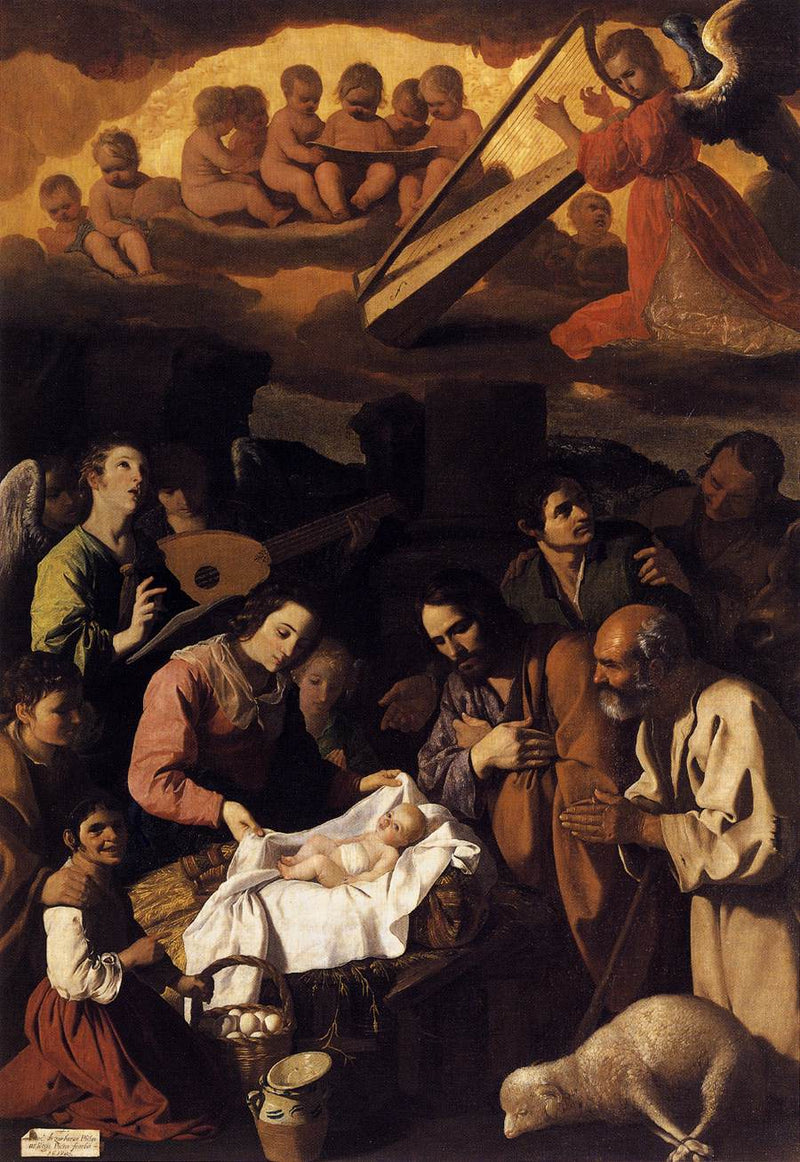 Çobanların Tapınması - Francisco de Zurbarán