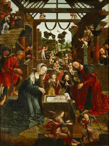 Çobanların Tapınması - Jacob Cornelisz van Oostsanen