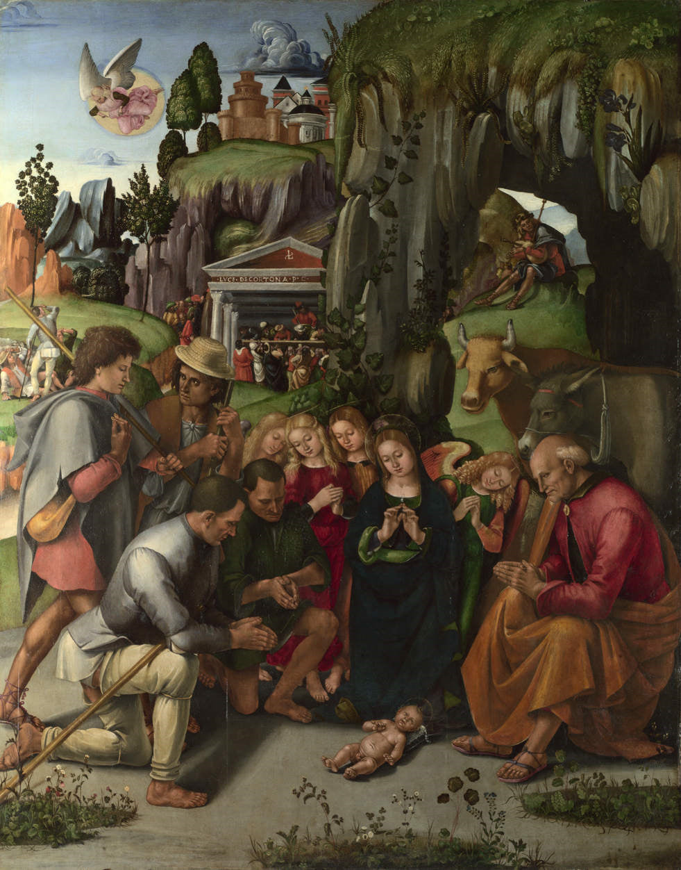 L’Adoration des bergers - Luca Signorelli