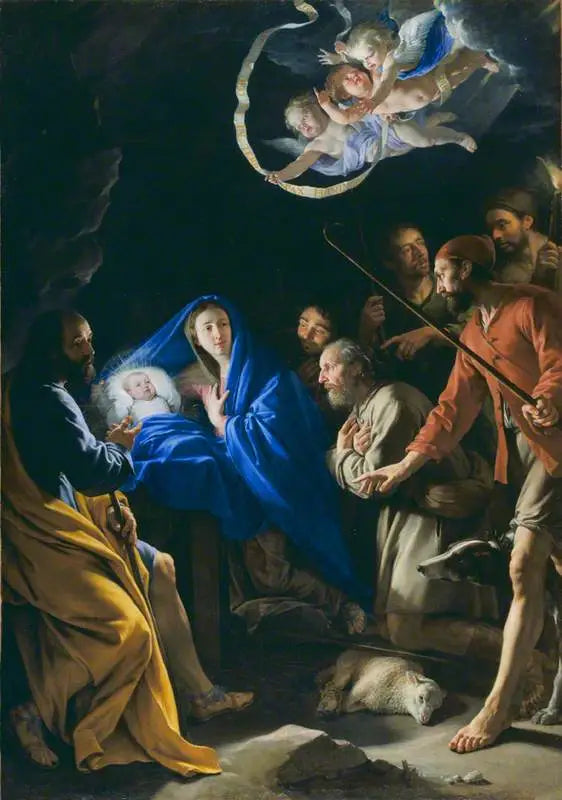L'Adoration des bergers - Philippe de Champaigne