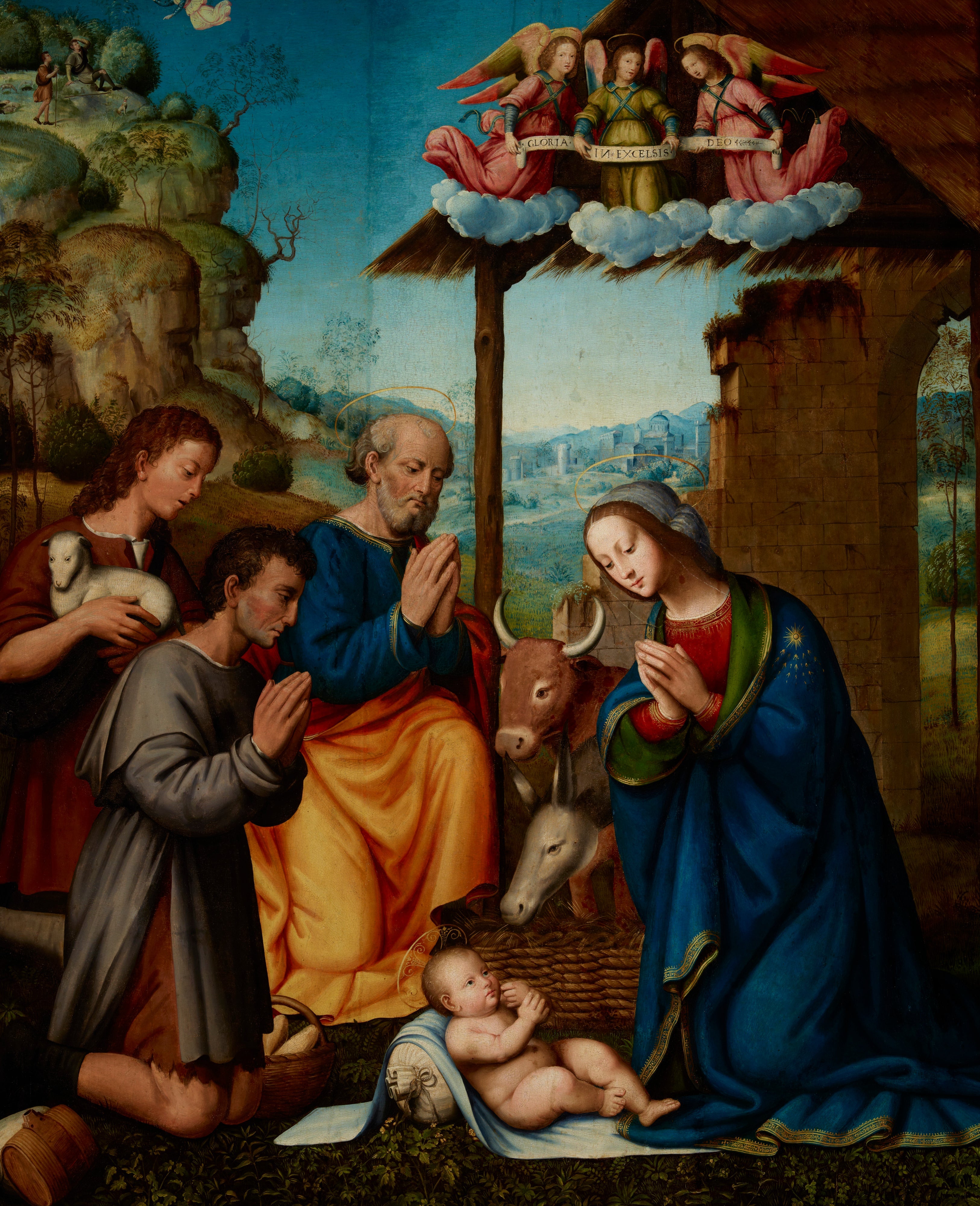 L’Adoration des bergers - Tommaso Lunetti - Alpha Reproduction