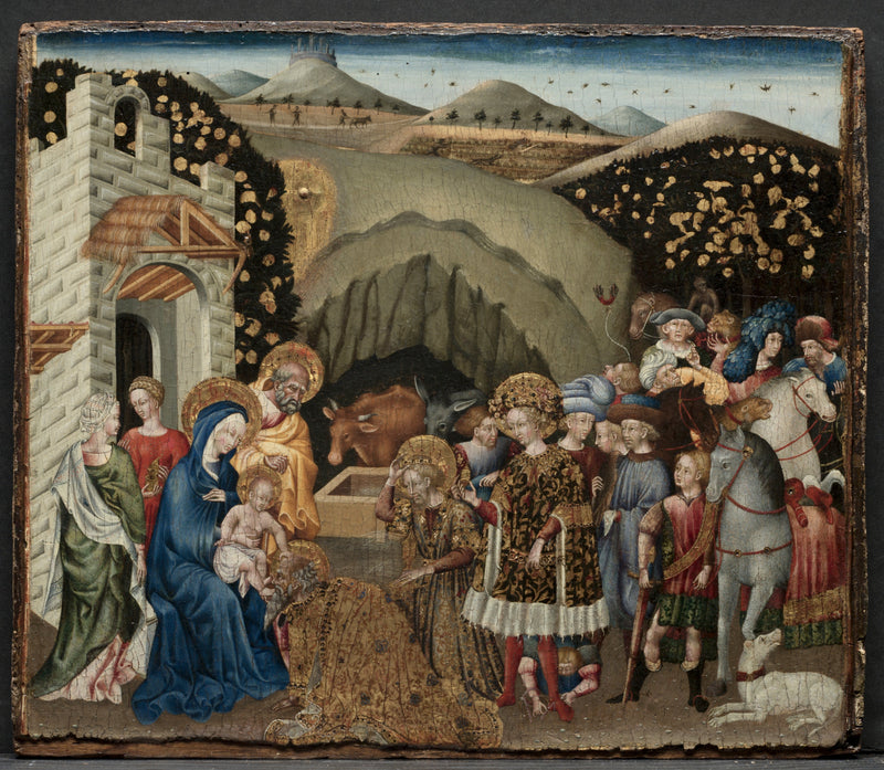 Magi'nin Tapınması - Giovanni di Paolo