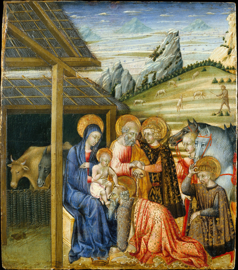 Magi'nin Tapımı - Giovanni di Paolo