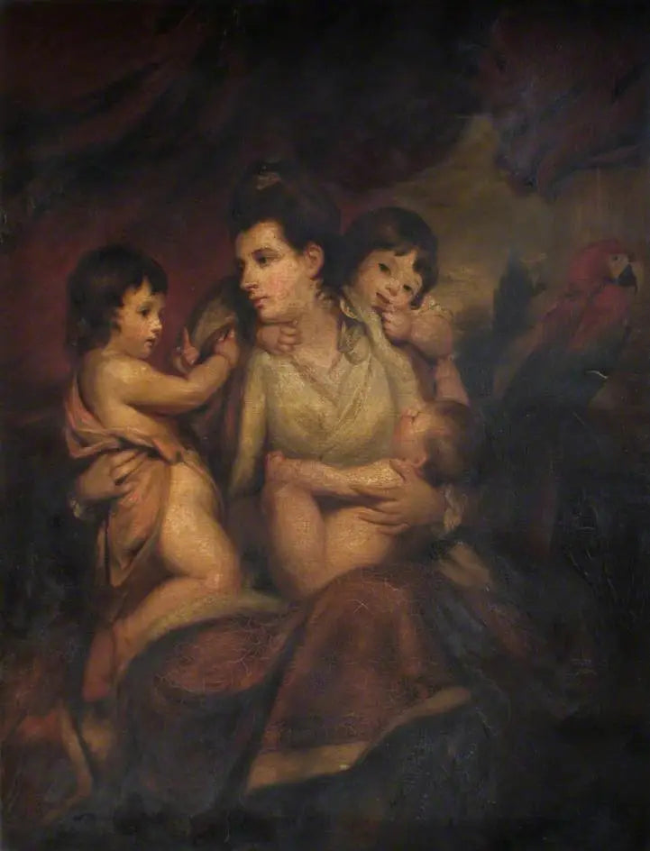 Lady Cockburn ve Çocukları - Joshua Reynolds