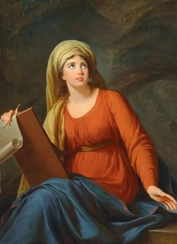 Lady Hamilton en sibylle - Élisabeth Vigeé Le Brun
