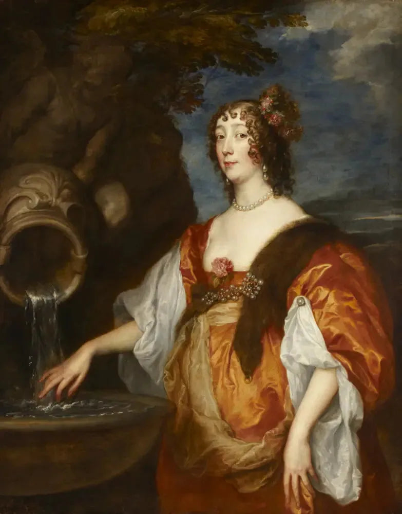 Lady Lucy Percy, Carlisle Kontesi (yaklaşık 1600 - 1660) - Antoine van Dyck