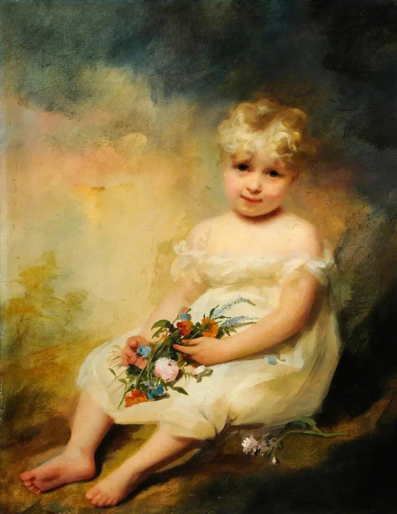 Lady Mary Lyon, Strathmore Kontu'nun kızı - Henry Raeburn